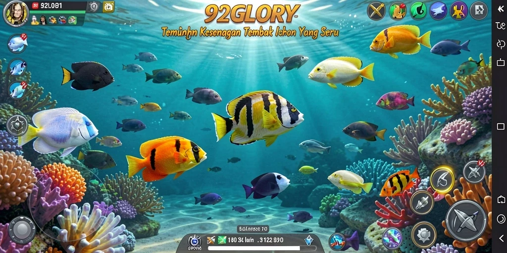 Screenshot gameplay Tembak Ikan yang seru dan penuh aksi.