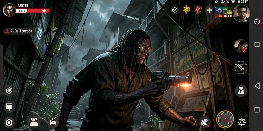 Tampilan gameplay <strong>ASG55</strong> yang mencekam dan mendebarkan.