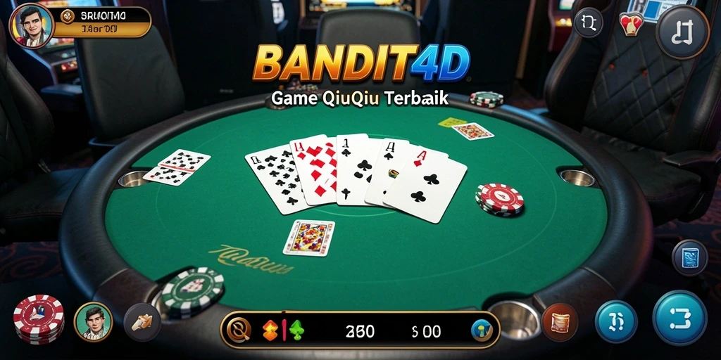 Tampilan gameplay QiuQiu yang menarik dan interaktif.