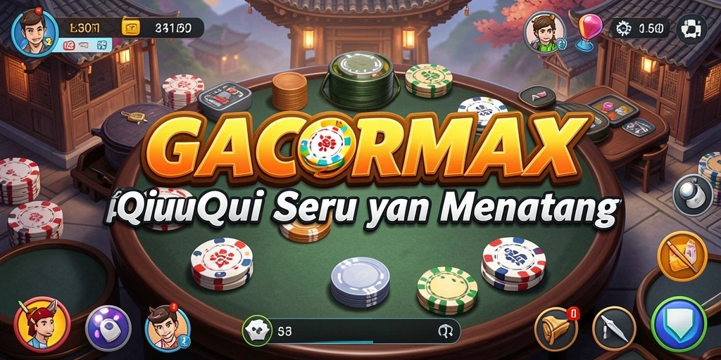 Gameplay menarik dari GACORMAX di tengah serunya permainan QiuQiu.