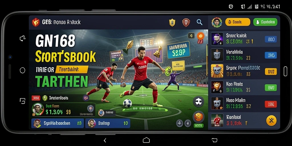 Screenshot gameplay GN168 menampilkan taruhan olahraga yang menarik.