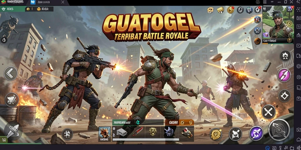 Screenshot gameplay seru GUATOGEL dengan grafik memukau.