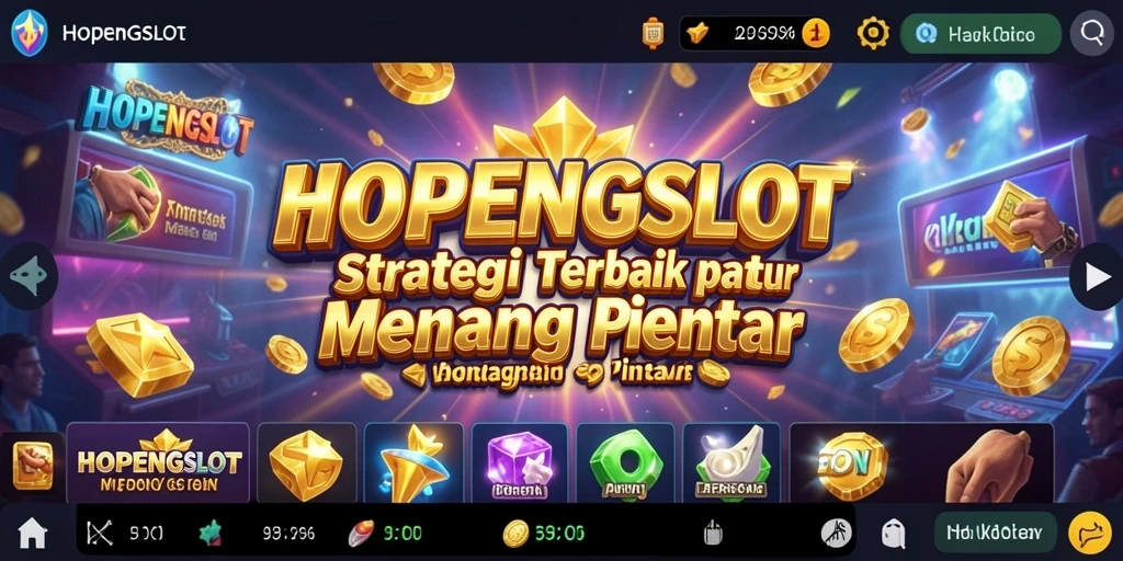 Tampilan gameplay HOPENGSLOT yang strategis dan mengasyikkan.