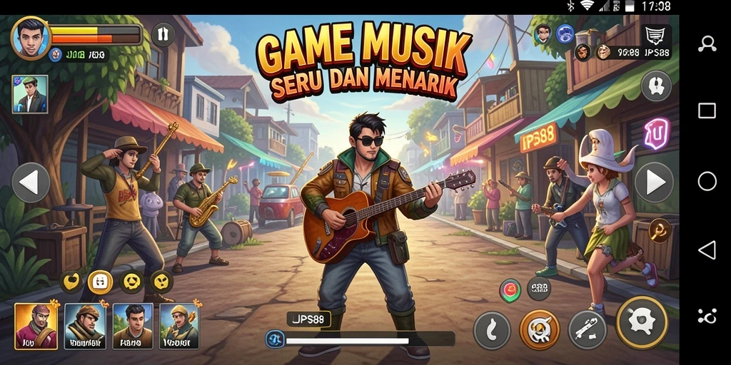 Tampilan gameplay JPS88 yang menarik dan interaktif