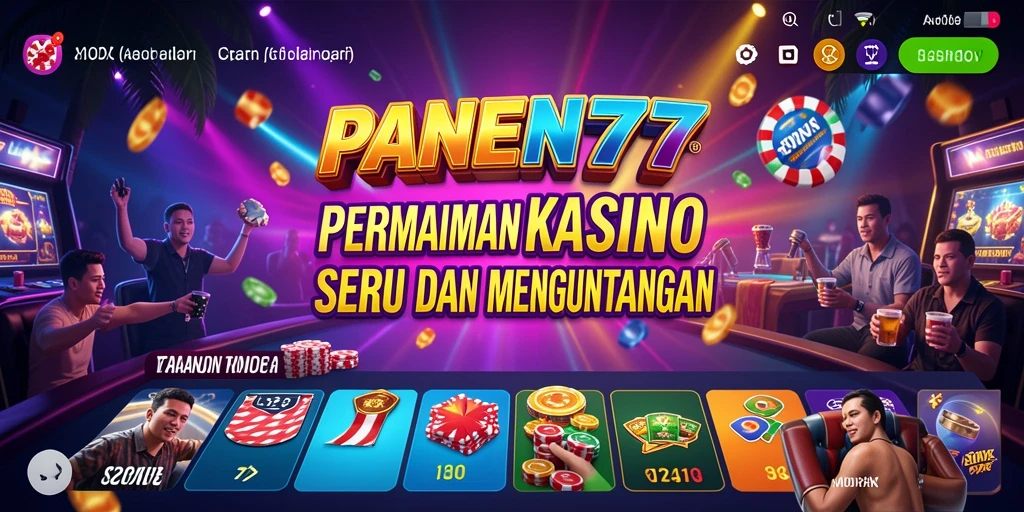 Tampilan gameplay yang menarik dan seru di PANEN77.
