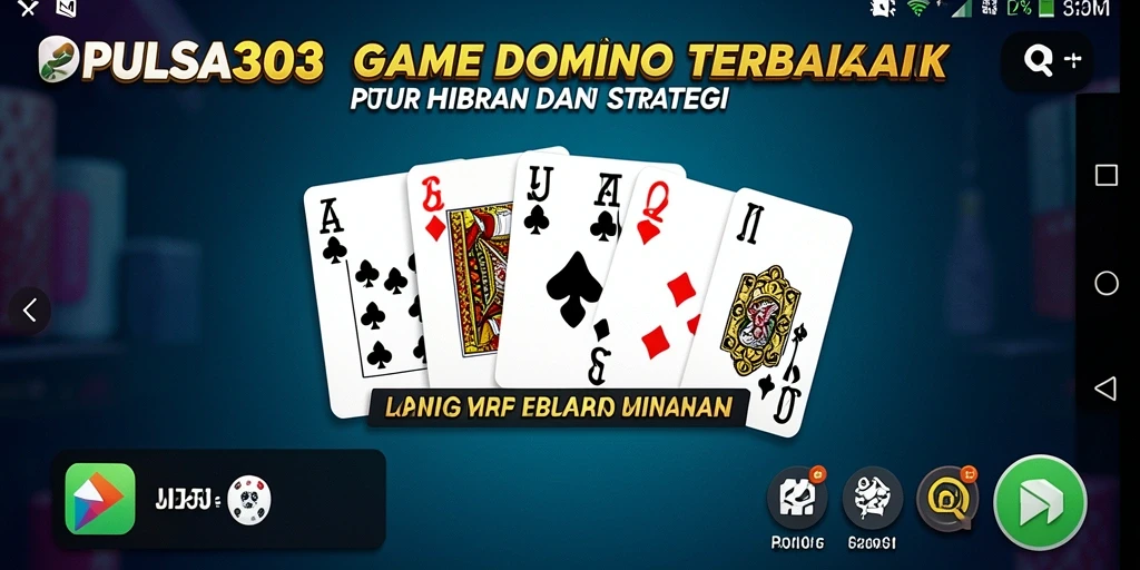 Gameplay menarik dari PULSA303 dalam permainan Domino.