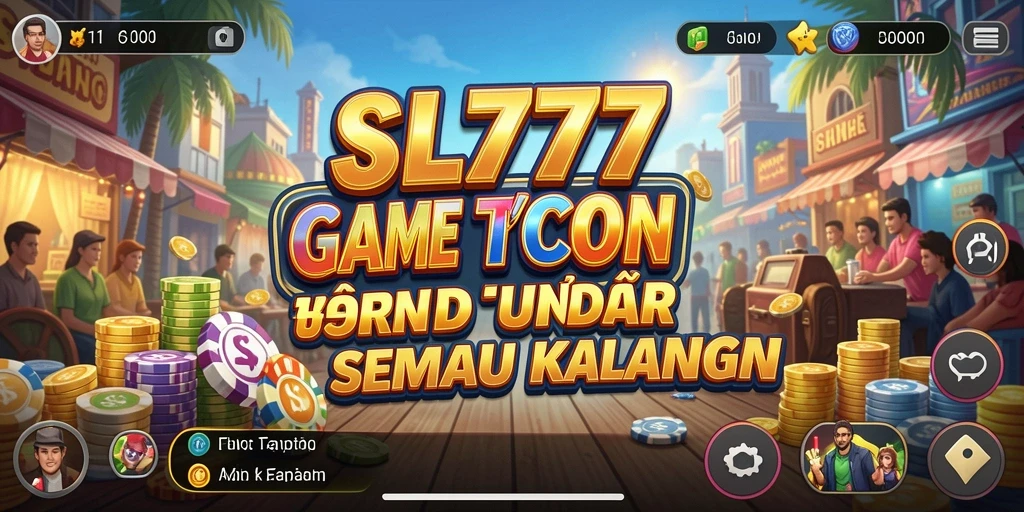 Tampilan gameplay SL777 yang menyenangkan dan interaktif.
