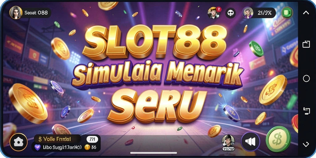 Tampilan gameplay SLOT88 yang menarik dan imersif.